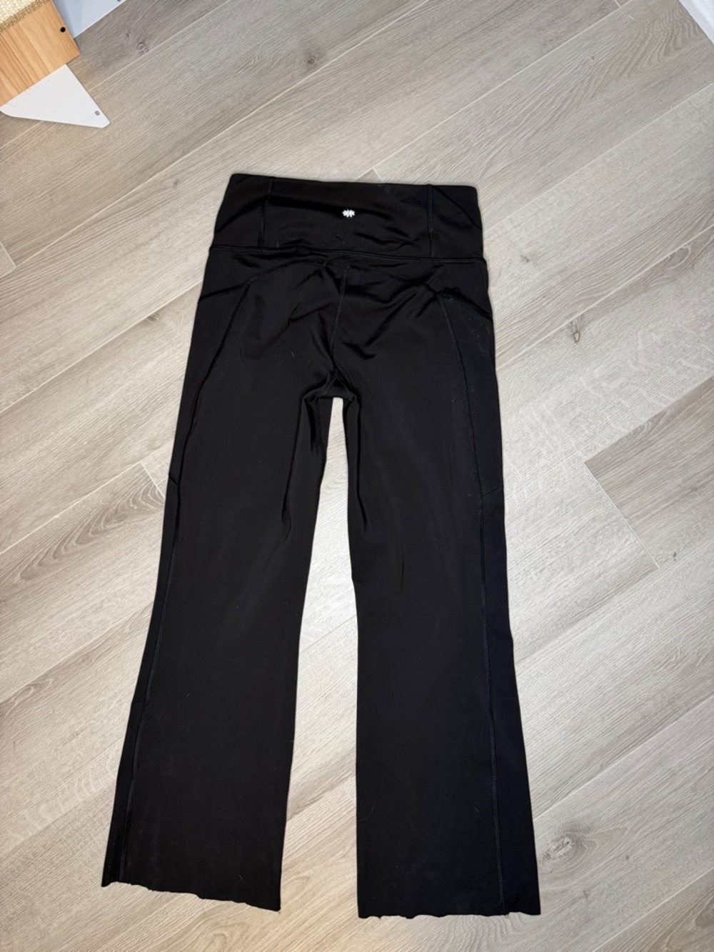 Athleta Rainier Bootcut Pant SuperSonic Fleece Lined Black Sz M - Picture 2 of 11